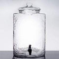 Acopa 5 Gallon Hammered Glass Beverage Dispenser