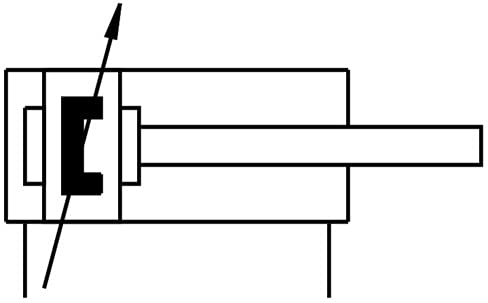 FESTO DSNU-20-30-PPV-A (1908292), 1-10 BAR, 20 MM BORE, 30 MM Stroke, Double-Acting, G1/8 Pneumatic Connection, ISO Cylinder, M8 Rod Thread, NBR/TPE-U(PU) Seals, Pneumatic, Cushioning; ADJUS