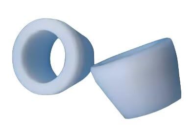 100PCS ϕ1/16(1.587) PTFE (Polytetrafluoroethylene) Teflon Plastic Metric Ferrule (Corrosion Resistant Electrical Insulation)