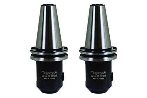 Tegara CAT40 7/8 in x 3.0 in. End Mill Tool Holder 2 pcs 202-7446-2 P[