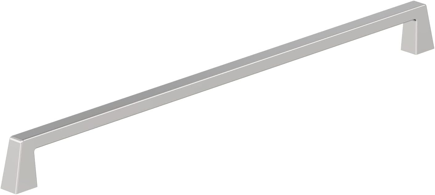 Amerock | Oversized Cabinet Hardware/Appliance Handle Pull | Polished Chrome | 18 inch (457 mm) Center-to-Center Drawer Pull | Blackrock | Kitchen and Bath Hardware | Furniture Hardware