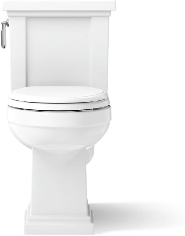 Kohler, K3950-0, Two-piece elongated toilet, 1.28 gpf, White