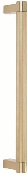 Champagne Bronze Knurled Texture Drawer Pulls and Knobs-Cabinet and Furniture Hardware (12' Appliance Handle)