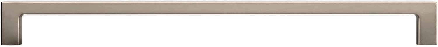 Baldwin 4408 Contemporary 12 Inch Center to Center Handle Cabinet Pull from The Estate Collection - Polished Chrome