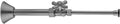 Jaclo, 622-72CT-SB, Quarter Turn Straight Pattern 5/8' O.D. Compression (Fits 1/2' Copper) x 3/8' O.D. Toilet Supply Kit with Standard Cross, 20' Supply Tube, Cover Tube, Escutcheon - Satin Brass (SB)