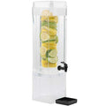 Cal-Mil 3-Gallon Acrylic Beverage Dispenser w/Stand – Clear BPA-Free Drink Container w/Spigot for Restaurants, Catering, Weddings, Banquets, Parties – Juice, Iced Tea & Water | 1112-3AINFH