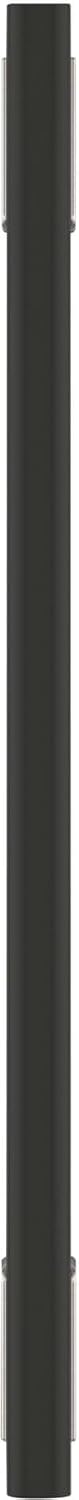 Signature Hardware 954045-12 Anberlin 12 Inch Center to Center Appliance Pull - Matte Black Handle - Satin Nickel