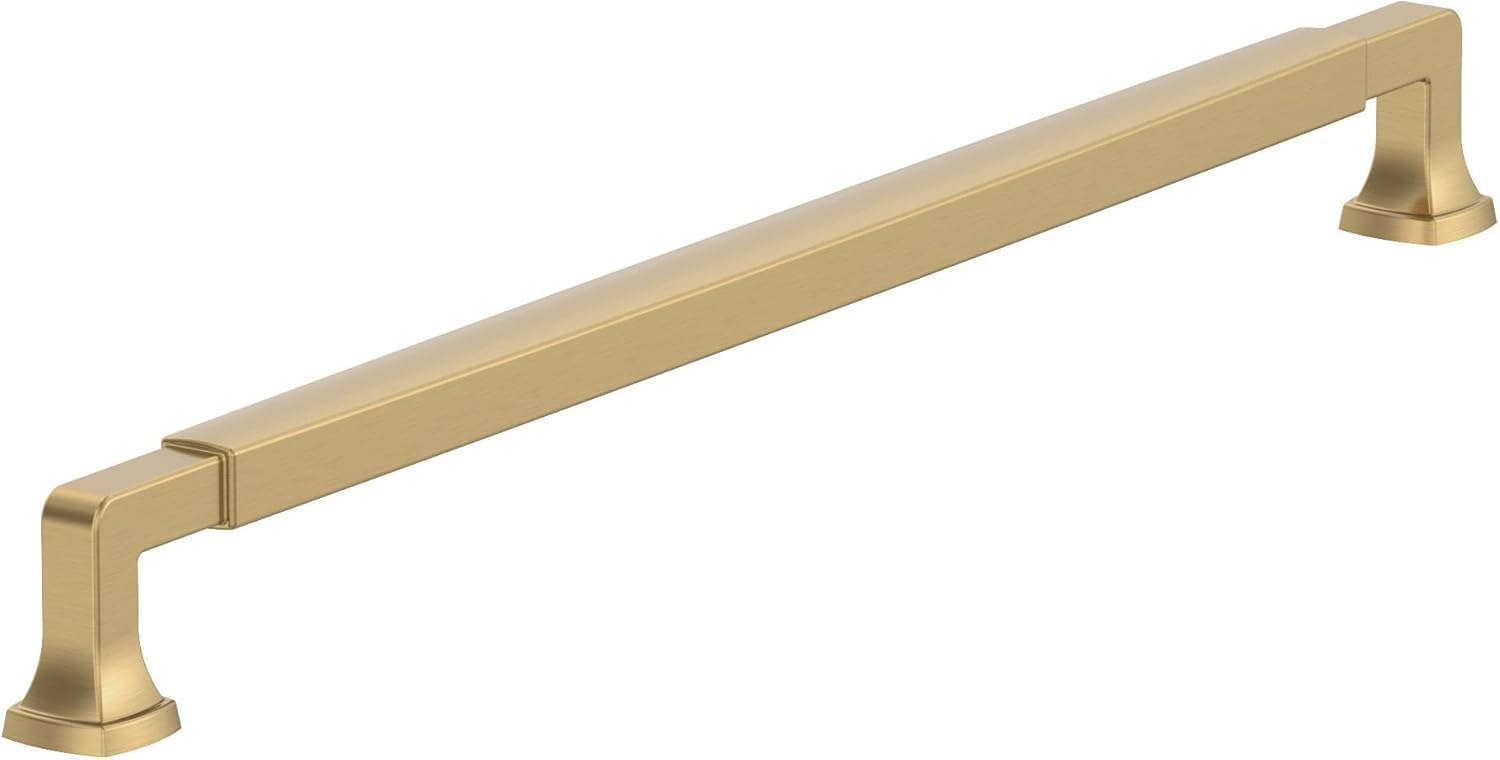 Amerock BP54061CZ | Champagne Bronze Appliance Pull | 18 inch (457 mm) Center-to-Center Cabinet Handle | Stature | Furniture Hardware