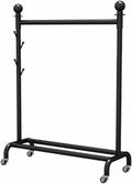 Rolling Garment Rack with Wheels & Shelf - Versatile Clothes Rack for Bedroom, Living Room & Retail Display - 100x40x155CM, Sturdy Clothing Stand for Home Organization