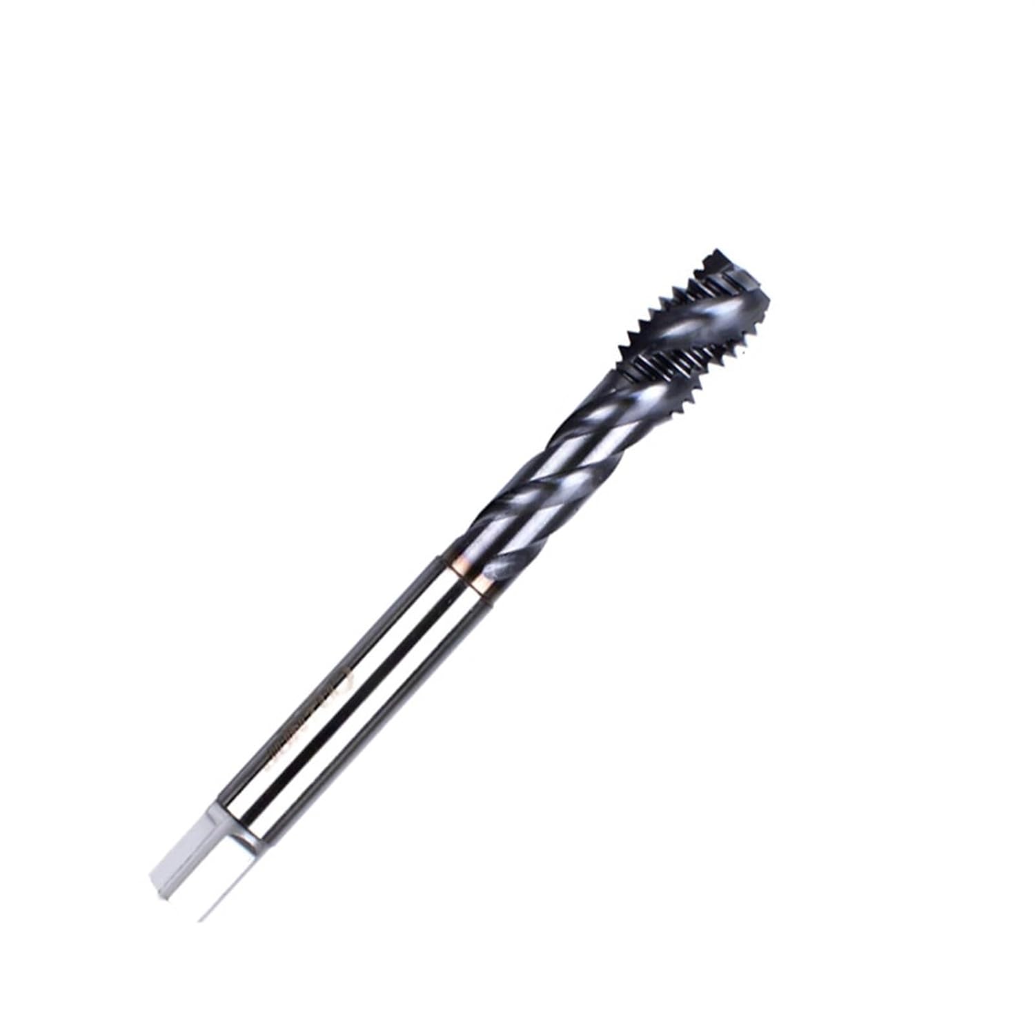 1Pcs Cobalt Screw Thread Tap Drill Bits Spiral Pointed Flute Metric M2-M16 TICN Coated Machine Tap for Stainless Steel(Spiral Tap,10PCS_M12X1.75)