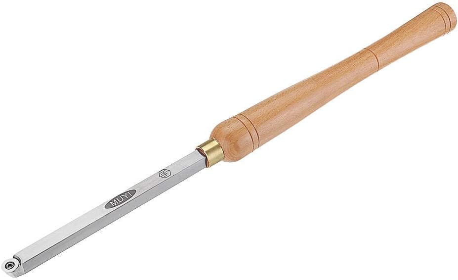 Lathe Wood Turning Tool Carbide Insert Cutter Tools Square Shank with Wood Handle Woodworking Tool