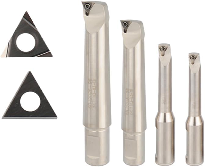 1pc SBJ2008 1pcs Boring Bar+10pcs Inserts for NBH2084 Cylinder Tool 32mm Tool Shank for NBH2084 Boring Head System(SBJ2016-68)