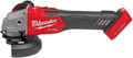 Milwaukee 2883-20 M18 FUEL Brushless Lithium-Ion 4-1/2 in. / 5 in. Cordless Braking Grinder with Lock-On Slide Switch with ONE-KEY (Tool Only)