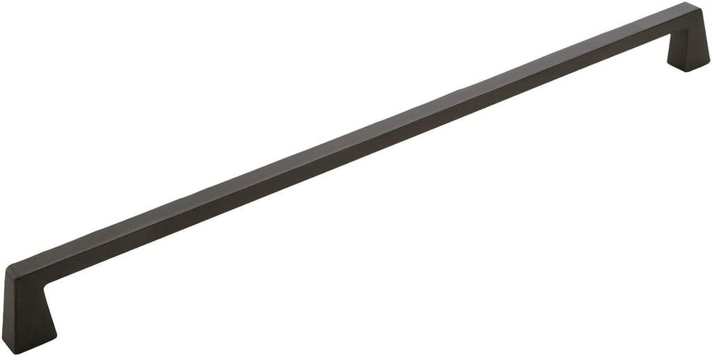 Amerock | Appliance Pull | Black Bronze | 18 inch (457 mm) Center to Center | Blackrock | 1 Pack | Drawer Pull | Drawer Handle | Cabinet Hardware