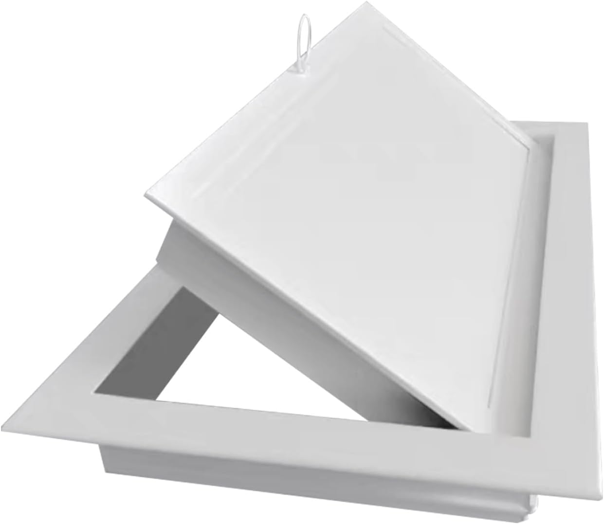 Large Size Access Doors - Aluminum Access Panel for Drywall Fuse Box Cover Cabinet - White - Bathroom Services Access Hole - Inspection Hatch(28x48in/71x122cm)