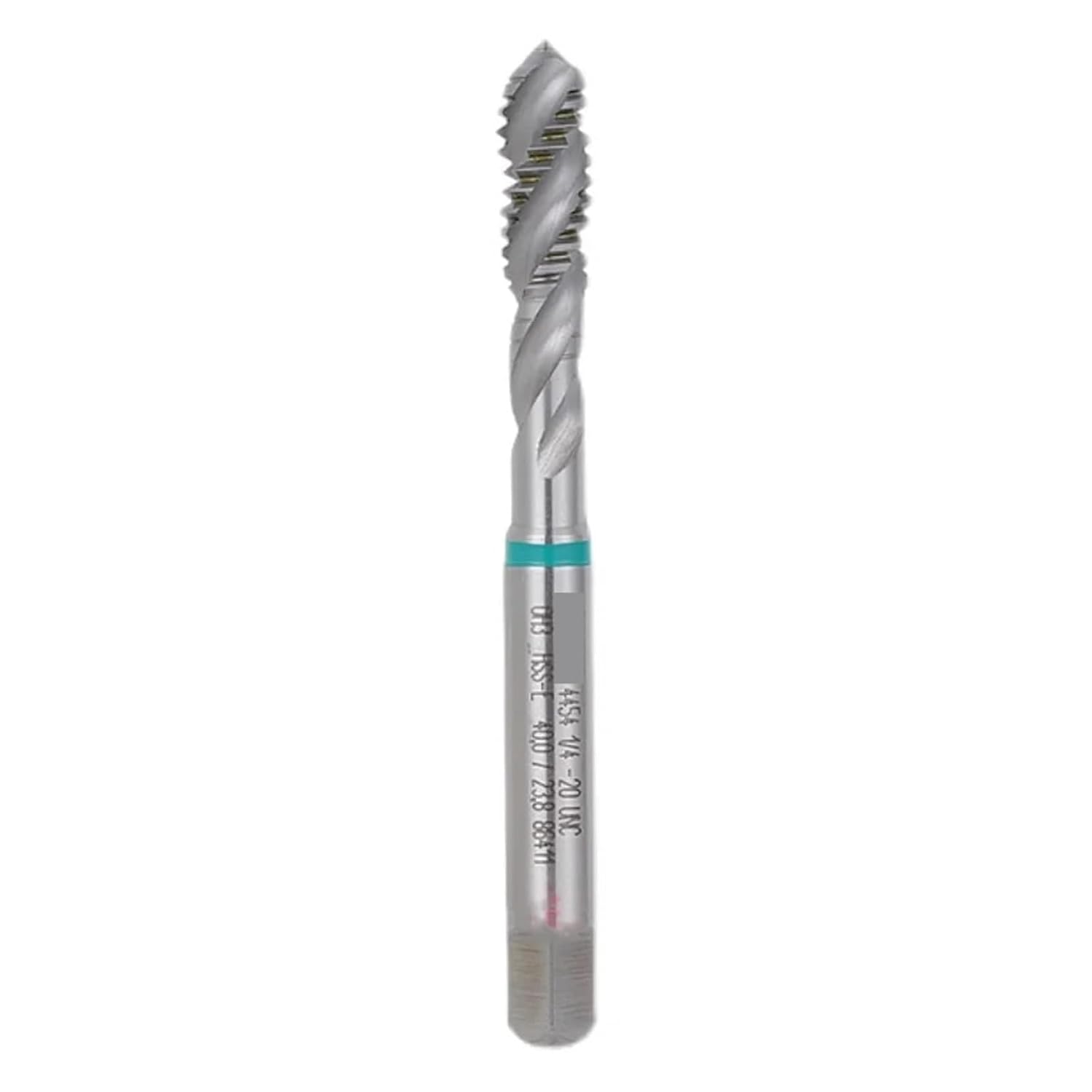 Drill Tap Bit Set, Fine Spiral Fluted Pointed Tap Screw Thread Taps