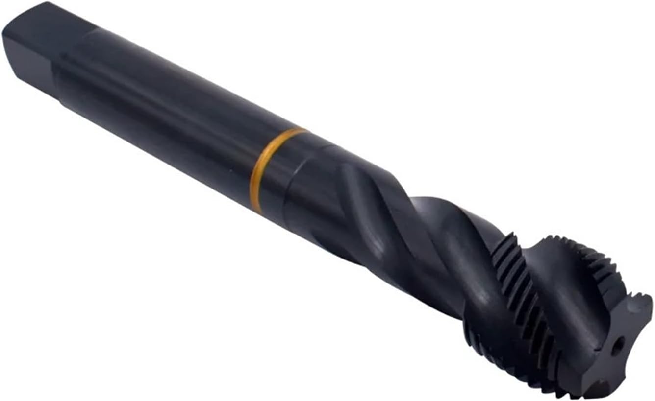 Pipe Tap Set Pipe Spiral Fluted Tap Pointed G 1/8 1/4 3/8 3/4 1/2 Machine Screw Thread Taps Hand Threading Plumbing(Spiral Fluted Tap,G1l8)