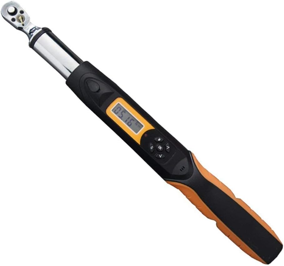 AWG2-010 1/4 Digital Torque Wrench with 36 Teeth Bidirectional Ratchet Head High Accuracy 2% 100 Data Storage Function
