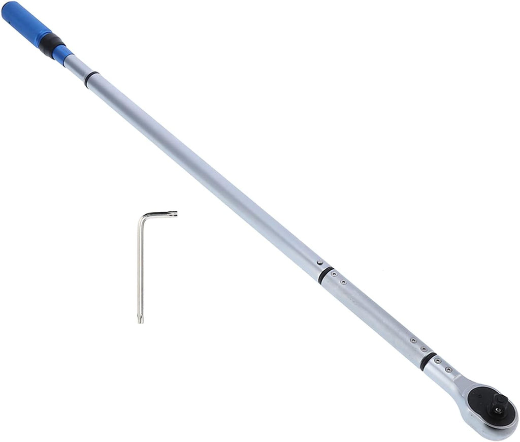 KANASI Torque Wrench, 1/4 Inch Drive Adjustable Preset with Scale for Manual Tightening of Screws and Bolts in Automotive and Industrial Applications