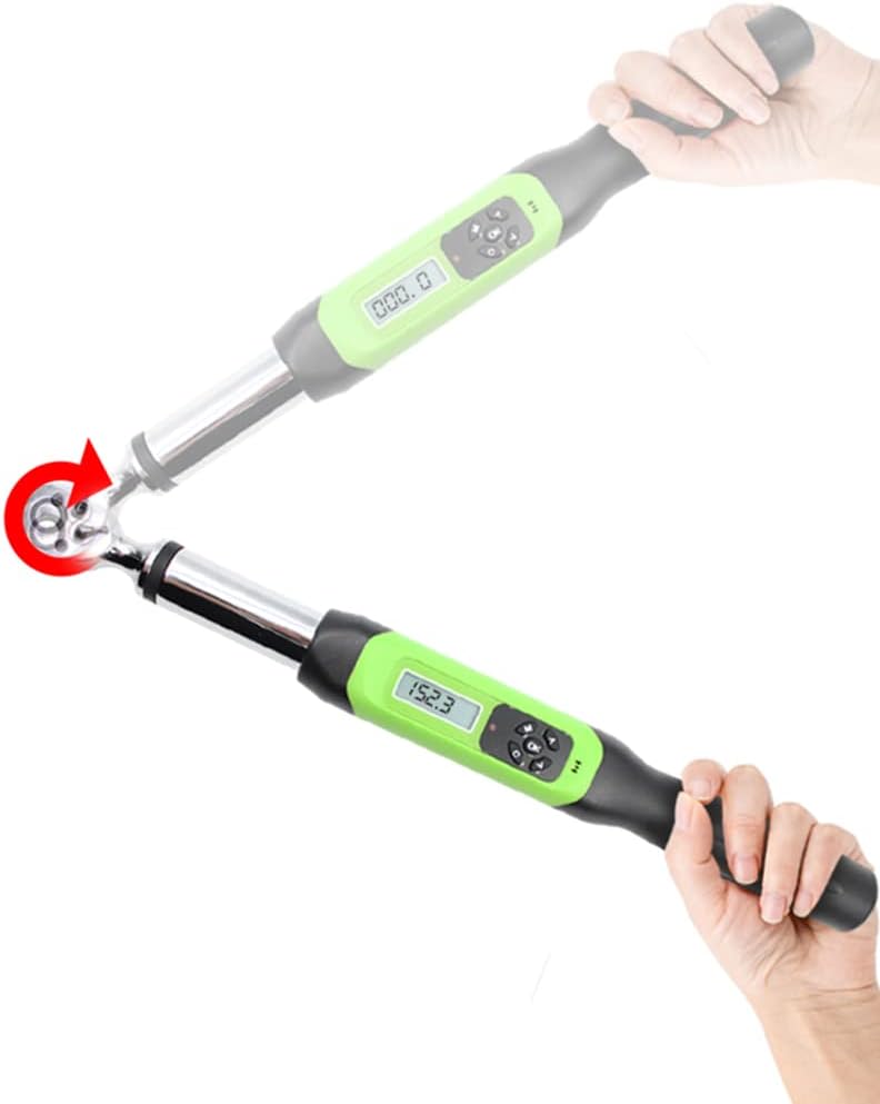 Multi-purpose Digital Torque Wrench, AWJ2-30 (1/4) / AWJ3-60 (3/8) / AWJ4-200 (1/2) Drive, Two-Direction Ddjustment Torque Wrench, 3 Models for Choose