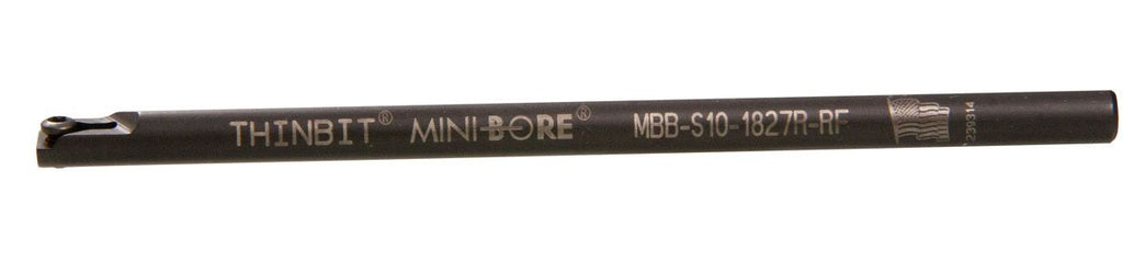 THINBIT MBBS101827R 3/16 inch Diameter, Steel, TD Style, Right Hand Boring bar for 0.270' Diameter and Larger bores.