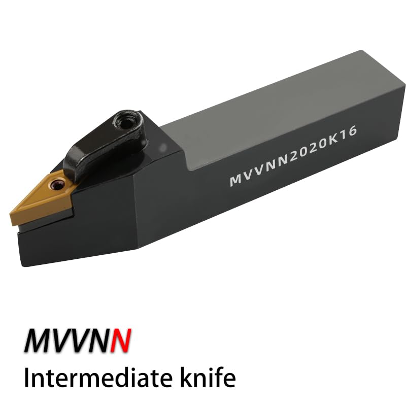 1pc External Turning Tools Holder MVVNN2020K16 MVVNN2525K16 MVVNN3232K16 Carbide Inserts Lather CNC Boring Bar Cutting Tool(MVVNN4040K16)