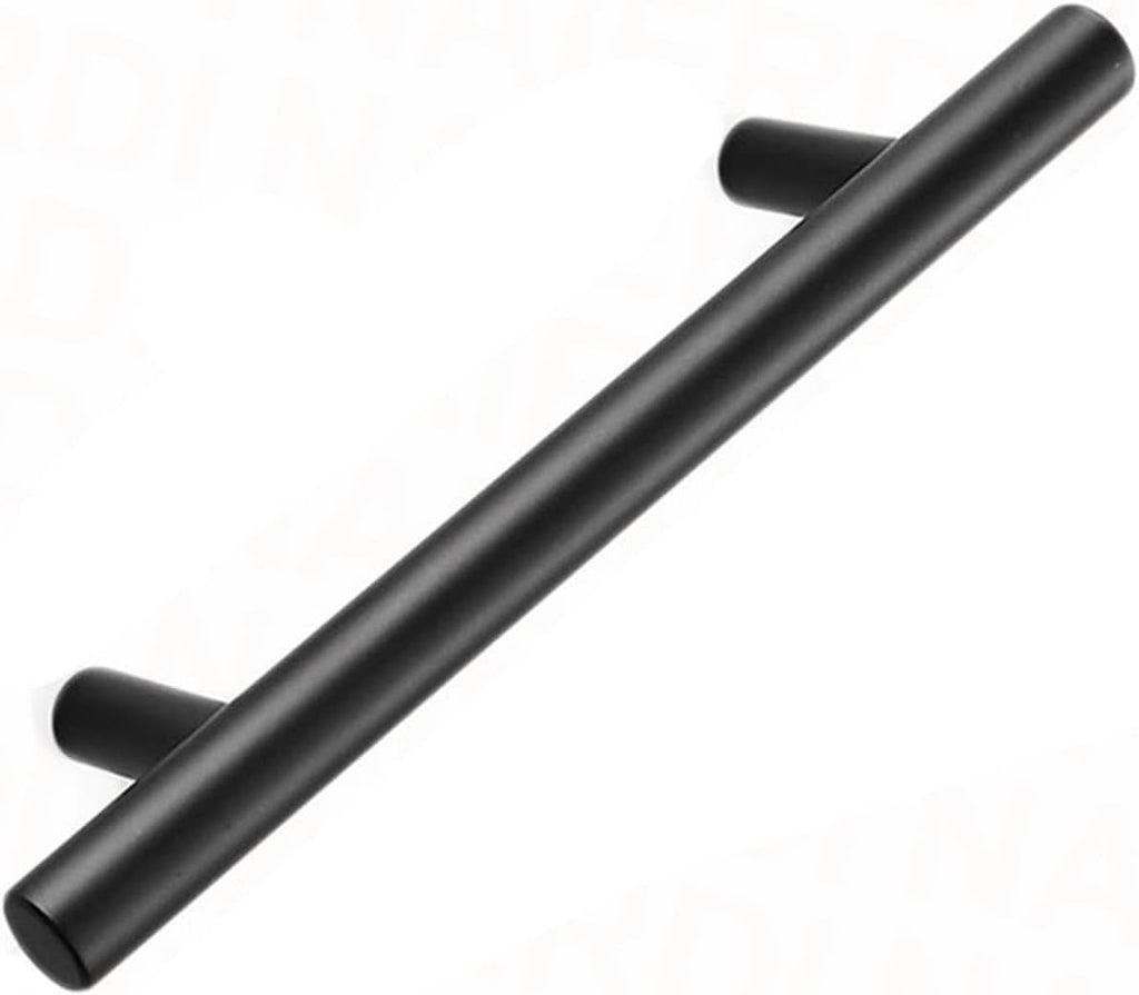 TOMYEUS Cabinet Handles Kitchen Hardware 10 PCS Black Cupboard Handle Brushed Stainless Steel Kitchen Cabinet Door Knob Furniture Handle Drawer Pull Hardware Cabinet pulls Kitchen Cabinet Handles