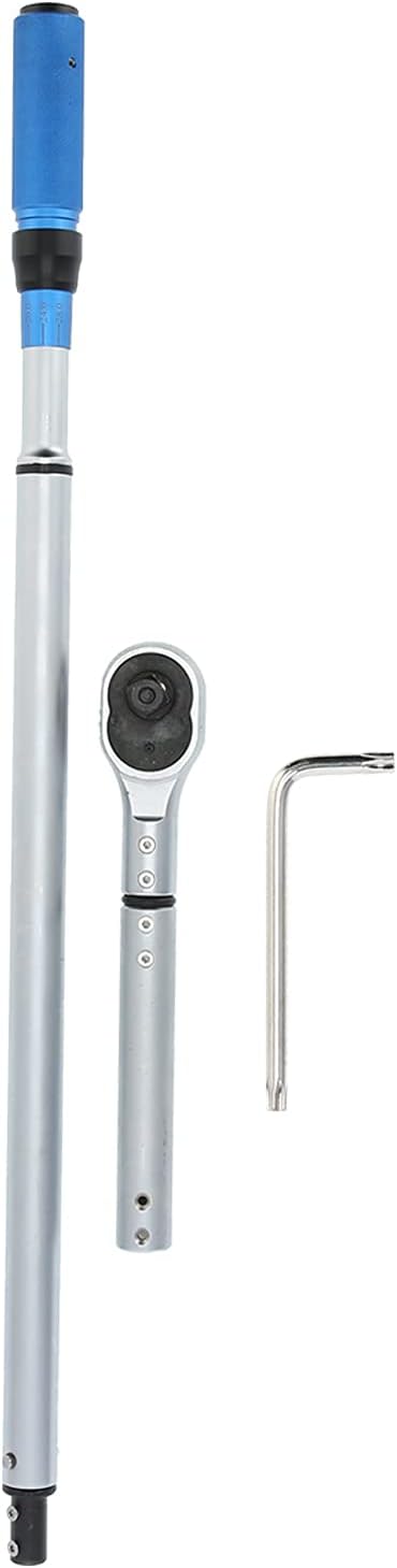 KANASI Torque Wrench, 1/4 Inch Drive Adjustable Preset with Scale for Manual Tightening of Screws and Bolts in Automotive and Industrial Applications