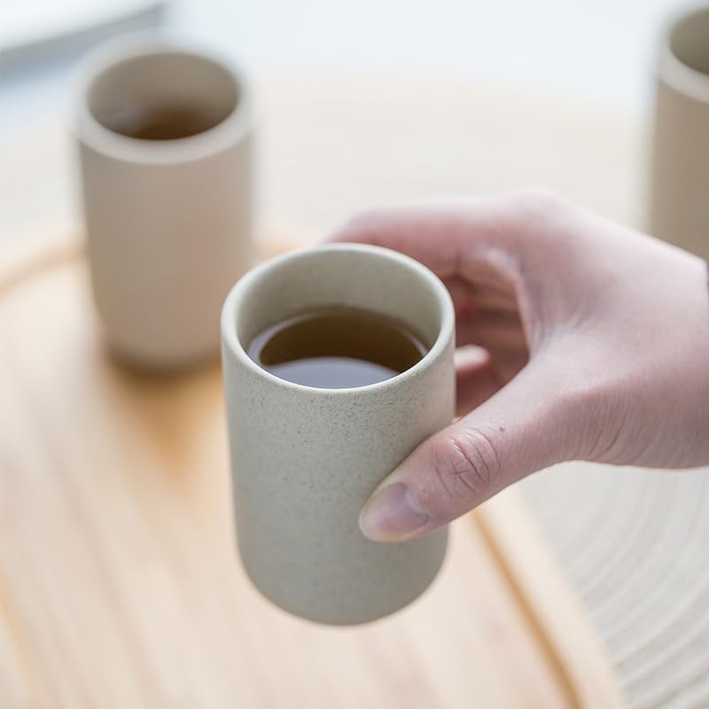 Beverage Serveware Creative ceramic water set household water cup kettle cup set living room home cup tea set tea cup tray Water Carafe