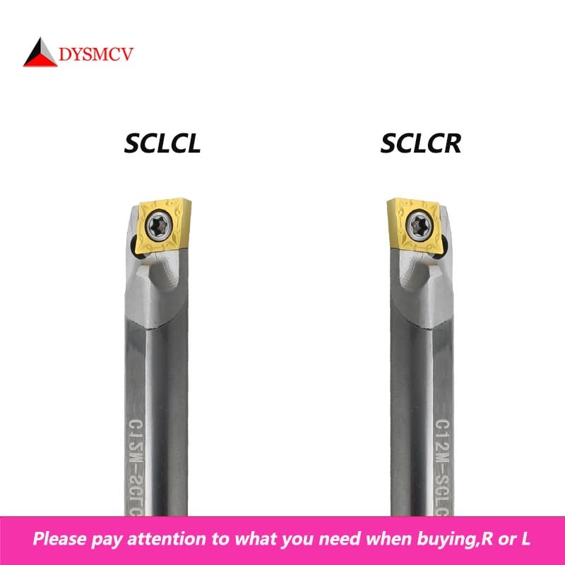 1 Pc C04H C06H C08K C10M C12M C14Q C16R SCLCR03 SCLCR04 SCLCR06 Cutting Tools CNC Turning Tool Lathe Internal Boring Bar Tools(C14Q-SCLCR06)