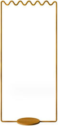 Metal Free Standing Coat Rack,Hanging Rack Storage Basket Heavy Duty Rolling Garment Rack with Wheels Bedroom Hallway Laundry Room Garment Rack (Color : Gold, Size : 170 * 80cm)