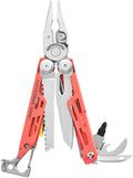 LEATHERMAN, Signal, 19-in-1 Multi-tool for Outdoors, Camping, Hiking, Fishing, Survival, Durable & Lightweight EDC, Made in the USA, Guava