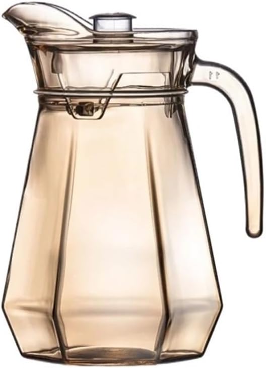 Beverage Serveware 1800ml Glass Cold Water Pitcher Large Capacity Teapot Household High Temperature Resistant Duckbill Water Kettle Water Carafe