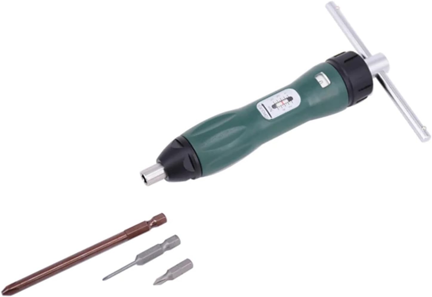Digital Torque Wrench, High Precision Adjustable Torque Screwdriver 0.4-10NM 1/4 Hexagonal Hole Reaches The Preset Value And Is Non-slip,Electronic(0.4-2NM)