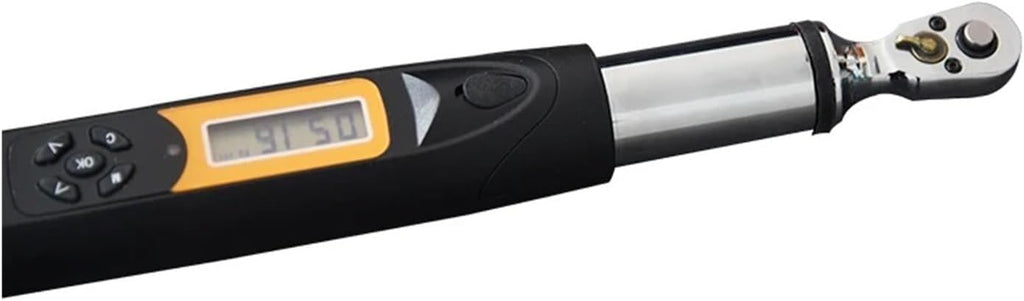 Digital Torque Wrench, AWG2-030R 1/4 Inch Digital Torque Wrench 30Nm Bidirectional Ratchet Head 36 Teeth ±2% Electronic Torque Tool,Electronic