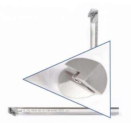 GOWE Boring Bar,Internal Turning Tool,CNC Turning Tool Holder,Lathe Cutting Tool,Screw On Holder SDZCR/07 Boring bar