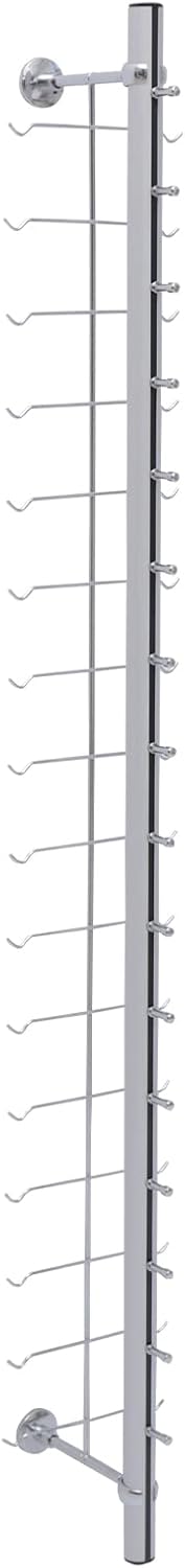 10 Pcs/set Glasses Rack Eyeglass Frame Stand 4ft Hold 16 Frames Sunglasses Holder Organizer Storage Eyewear Glasses Display Stand Column Decorative Display Rod