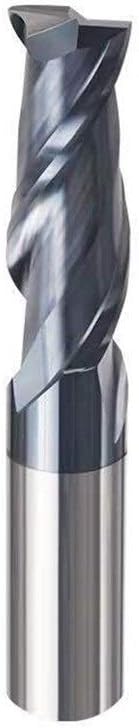 Boring Bar Lathe Tool Tungsten Carbide Carbide Milling Cutter 14mm 16mm 18mm 20mm 2 Slot Long Flat Head Cutter Cnc Cone Wood Metal Milling Cutter (Cutting Edge Diameter : D18x100mm)