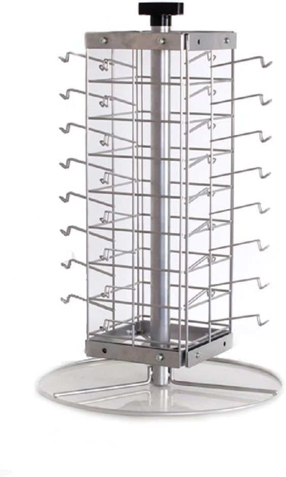 Sunglasses Display Stand - 32 Pairs Metal Eye-wear Rack Rotating Display