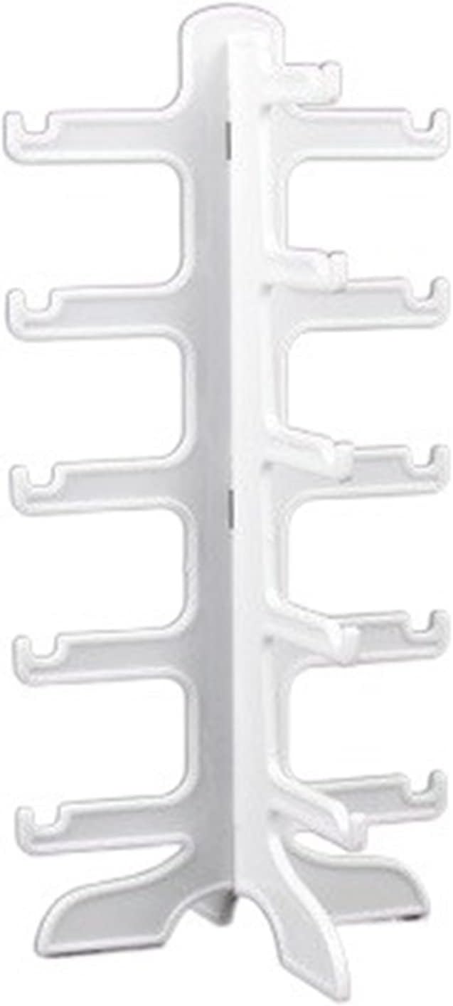 Eyewear Frames 3/4/5/6 Layers Sunglasses Eyeglasses Display Stands Glasses Shelf Holder Frame Jewelry Sunglasses Shelf Organizer Storage Rack Sunglasses Eyewear (Color : Black-6 Layers) (5 Layers)