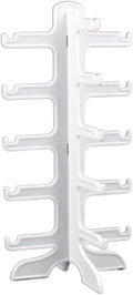 Eyewear Frames 3/4/5/6 Layers Sunglasses Eyeglasses Display Stands Glasses Shelf Holder Frame Jewelry Sunglasses Shelf Organizer Storage Rack Sunglasses Eyewear (Color : Black-6 Layers) (5 Layers)