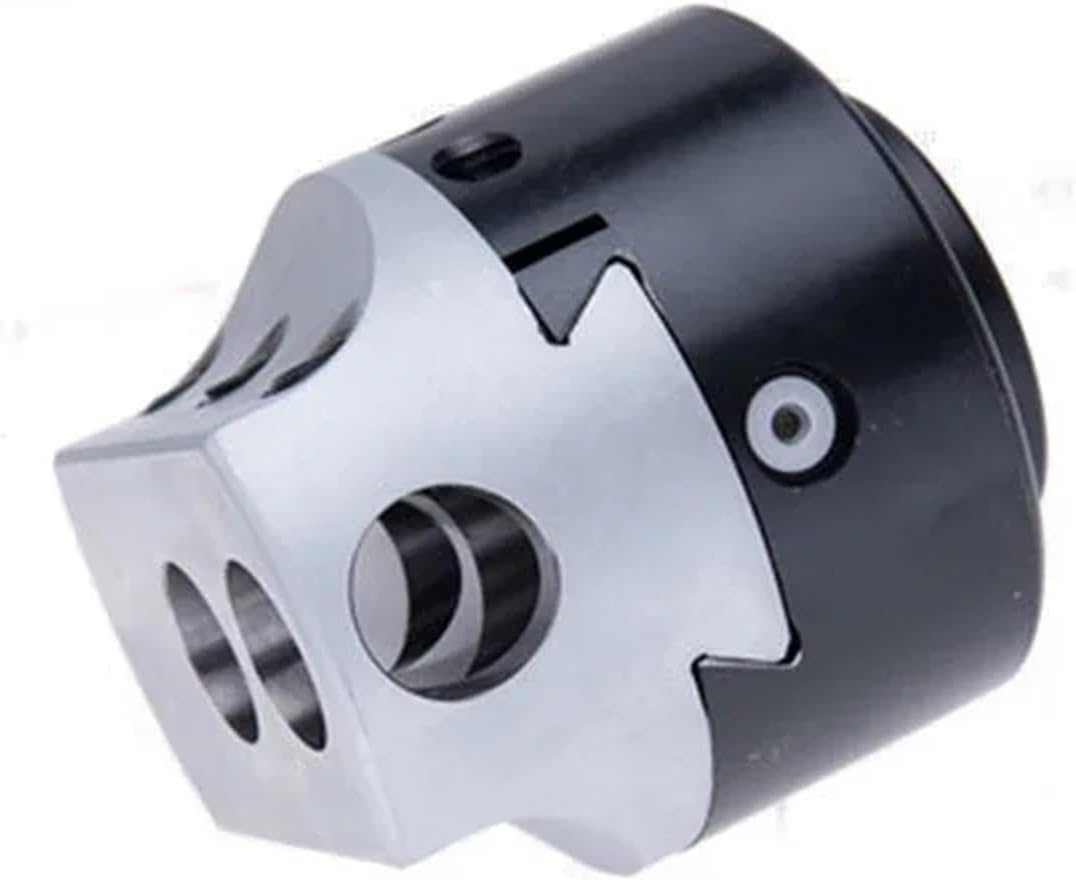 3inch 75mm F1 Type Boring Head 18mm Lathe Boring Bar Milling Handle for MT2 MT3 R8 Shank Milling Machine Tools + Hex Wrenche