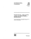 ISO 6430:1992, Pneumatic fluid power -- Single rod cylinders, 1 000 kPa (10 bar) series, with integral mountings, bores from 32 mm to 250 mm -- Mounting dimensions