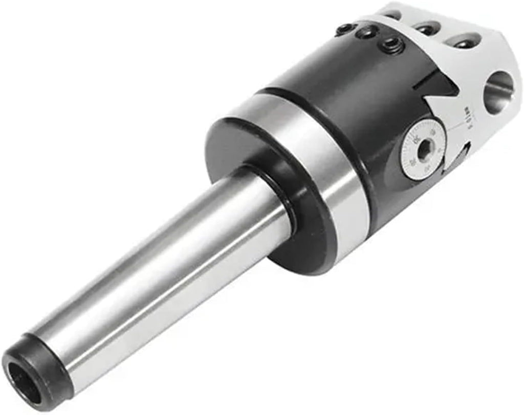 Precision Collets Lathe Chuck Tool MT3 Boring Shank Morse Taper Boring Bar with 50mm Boring Head for Lathe Milling for CNC Engraving Machine & milling Lathe Tool