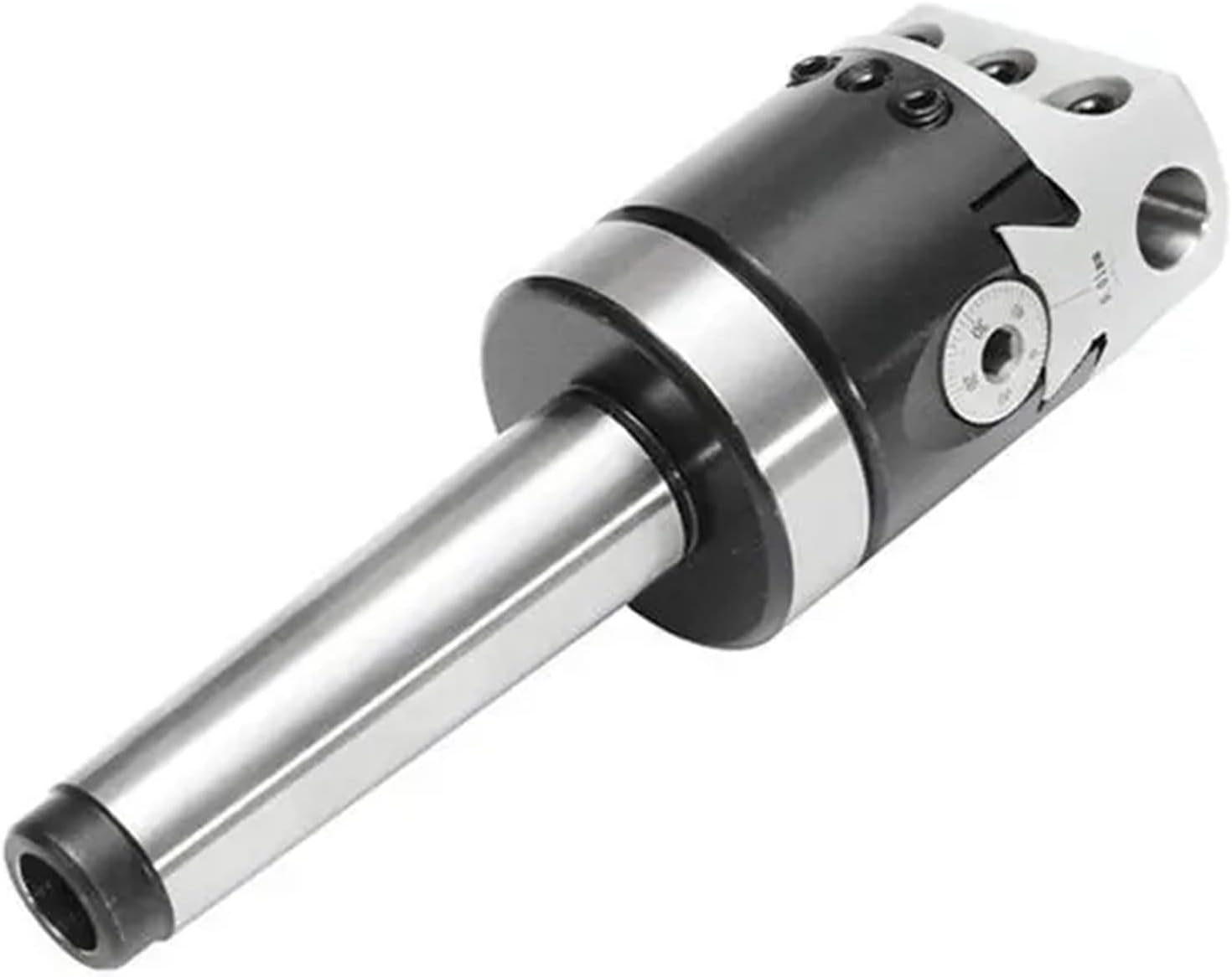 Precision Collets Lathe Chuck Tool MT3 Boring Shank Morse Taper Boring Bar with 50mm Boring Head for Lathe Milling for CNC Engraving Machine & milling Lathe Tool
