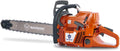 Holzfforma 71cc G372 50mm Bore Gasoline Chainsaw Power Head with 20inch Guide Bar and Saw Chain 72 Drive Links 3/8'.058' Wrap Around Handle Bar