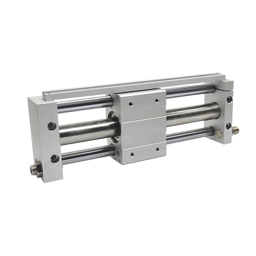 Bore 20mm Stroke 50mm 400mm 600mm CY1L20 SMC Type Magnetic Coupling Type Guide Bar Slider Rodless Cylinder(400mm Stroke)