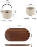 Beverage Serveware Ceramic cold water cup teapot tea separation large teapot home office health pot tea set Water Carafe