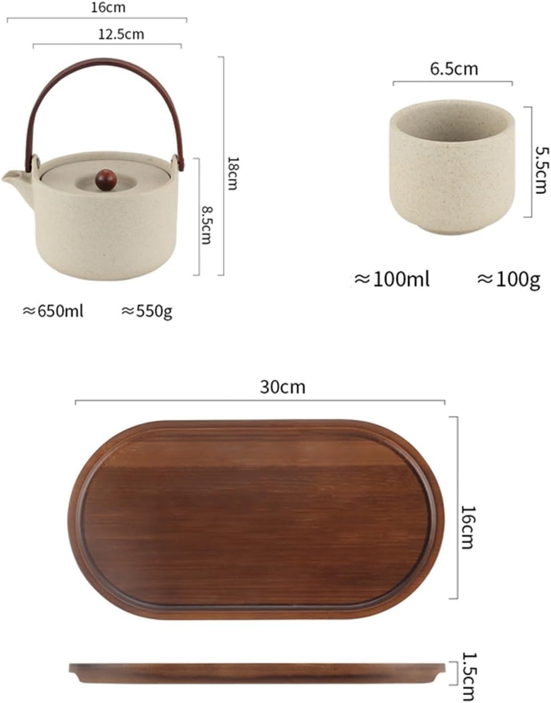 Beverage Serveware Ceramic cold water cup teapot tea separation large teapot home office health pot tea set Water Carafe