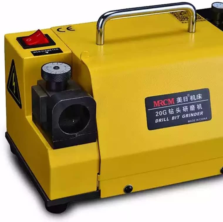 110V 20G 3-20mm Portable Drill Bit Grinder, Drill bit Sharpener Machine with Grinding Wheel (SDC)